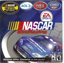 ITHistory  SOFTWARE IBM  (2005) AOL NASCAR Sim Racing  CD  picture