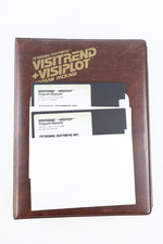 Visitrend + Visiplot Personal Software W/ Manuals Apple II+ IIe IIc IIgs Tested picture