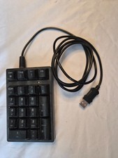 USB Wired Mechanical Numeric Keypad Numpad Gaming 22 Key FN ESC Black picture