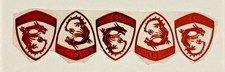 5 PCS MSI Red Gaming G Series Label | Sticker | Logo 30mm X 25mm picture