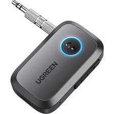 Wireless Bluetooth 5.4 AUX Adapter - Hands-Free Calling & Dual Device Support picture