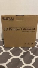 SUNLU 3D PRINTER FILAMENT - BLACK Open never used picture