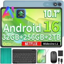 Suicoey Android 16 Tablet with Keyboard - Electronics Tablets with 8-Core, 80... picture