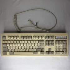 Packard Bell English Keyboard Vintage Keyboard 5139 Metal Bottom UNTESTED picture