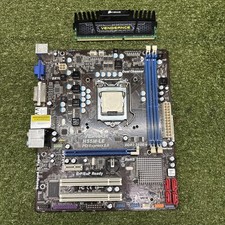 ASRock H55M-LE Intel H55 Mainboard Micro ATX Sockel 1156 With Add Ons  READ  picture