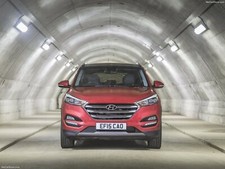 Cars 2015 2016 hyundai suv tucson eu Desk Mat Stitched picture