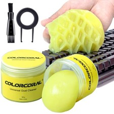 ColorCoral 2Pack Keyboard Cleaning Gel Set Universal Dust Cleaner for PC Keyboar picture