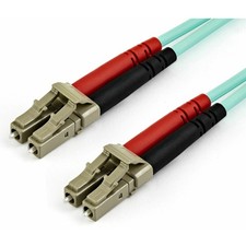 StarTech 10m (30ft) LC/UPC to LC/UPC OM4 Multimode Fiber Optic Cable, picture