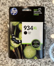 HP 934XL Original Ink Cartridge Black NIB Expired 01/2018 Genuine OEM picture