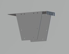 HDD Bracket for Node 304 Fractal, Heat Resistant Hard Drive Sled, Black/White picture