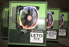 Raijintek Fan 0R100075 LETO RGB CPU Direct Contact Sleeve Bearing 4Pin RGB 4Pin  picture