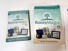 RootsMagic Version 6 Genealogy Family Tree Software With Book & Guide picture