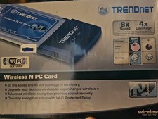 Trendnet TEW-641 Wireless N PC Card  WIFI 8x Speed 4x Coverage NEW picture