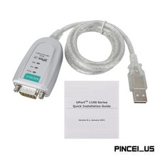 MOXA UPORT 1110 One-Port RS232 to USB Adapter Cable RS232 to USB Converter pe66 picture