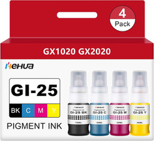 Pigment GI-25 GX2020 Ink Refill Bottles Compatible for Canon 25 GI25 picture