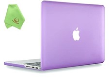 Sleek Matte Black Hard Case for MacBook Pro 15'' (2016-2019) - Easy Port Access picture