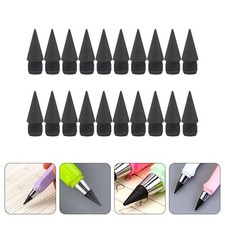 20Pcs Replaceable Pencil Tips for Everlasting Pencil Black Graphite Inkless picture