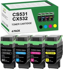 Toner Cartridge for Lexmark (CX532 CS531) CS531dw CS632dwe CX532adwe CX635adwe picture