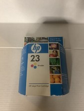 Sealed New HP 23 Tri-Color Genuine Ink Cartridge C1823D 3- available 2009 picture
