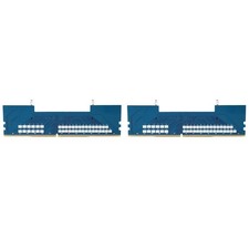 2PCS Professional Laptop DDR4 SODIMM to Desktop DIMM Memory RAM Connector... picture