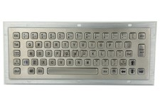 65 keys mini compact format IP65 Panel mount metal keyboard with USB port picture
