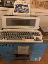 CANON Starwriter 80 (for parts) and User Guide picture