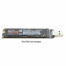 USB 3.0 to NVME M-key M.2 NGFF SSD External PCBA Adapter with Flash 10Gbps Data picture