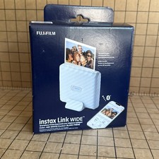 NEW Fujifilm INSTAX Link WIDE Mobile Printer - Ash White picture
