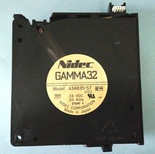 NIDEC GAMMA32 A34835-57 COMPAQ 24VDC .65Amp Cooling Fan Drum Machine - JAPAN  picture