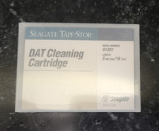 Seagate Tape Stor Model: 91301 4mm 5m/16ft DAT Cleaning Cartridge picture