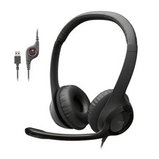 Logitech H390 Wired Headset PC/Laptop Stereo Headphones, USB-A, Black picture