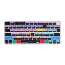 XSKN DaVinci Resolve Shortcuts Keyboard Cover for 2021+ iMac 24