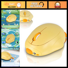 Cute Duck Wireless Bluetooth Mouse - Rechargeable, Dual Mode, Silent Scroll, 160 picture