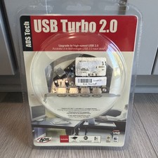 ADS Tech USB Turbo 2.0 PCI Card Model USBX-2000 - NEW - Sealed picture