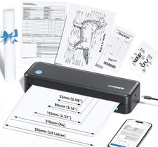 Typonos Portable Printers Wireless for Travel, Receipt Printers  picture