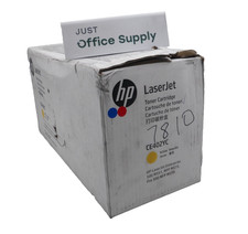 Genuine HP CE402YC Yellow Print Toner Cartridge  DD picture