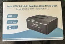 ikuai USB 3.0 Multi-function Hard Drive Dock for all 2.5