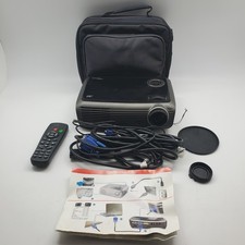 Optoma EP721 DLP Projector w/ Remote, Cables, Case - DAEPTNG Portable Display picture