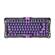 Gravastar Mercury V75 Lite-Transparent Pink Hall Effect Magnetic Switch Keyboard picture