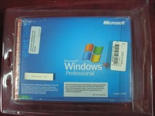 MICROSOFT WINDOWS XP PROFESSIONAL w/SP3 OPERATING SYSTEM IN PLASTIC CONTAINER picture