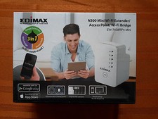 EDIMAX EW-7438RPn Mini N300 Mini Wi-Fi Extender/Access Point/Wi-Fi Bridge - NIB picture