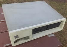 VINTAGE IBM 5150 Desktop Computer - W/ ST-225 HDD, Floppy, ISA Cards - Powers On picture