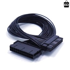 Durable ATX 24 Pin Motherboard Power Extension Cable - 32cm with PVC Insulation picture