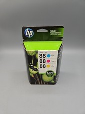 HP Office Jet 88 Combo Pack ~ Magenta Yellow Printer Ink Exp 2014 New Cyan picture