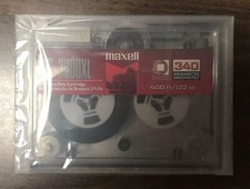 New 2PCS Maxell MC-3000XL Formatted 122m 1/4