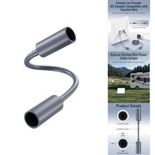 Starlink Mini & Gen 3 DC Extension Cable Waterproof Female F-to-F Coupler 17cm picture