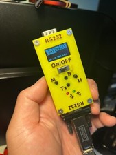 Handheld RS232 serial data tester display support different baud rate picture