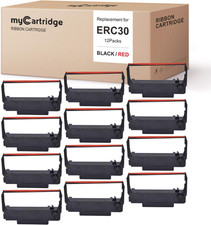ERC30 ERC-30 ERC 30 34 38 B/R Compatible with Ribbon Cartridge for use in ERC38 picture