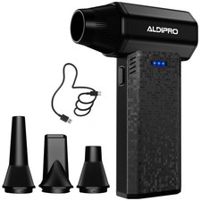 110000 RPM Brushless Compressed Air Duster for Deep PC Keyboard Cleaning picture