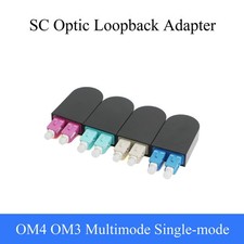 2/5PCS UPC 2LC/2SC Fiber Optic Loopback Adapter Connectors Adapter picture